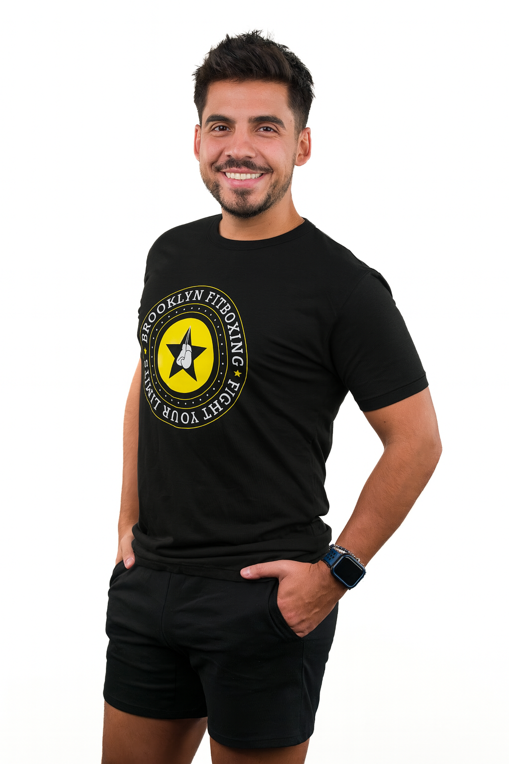 BF T-Shirt Circle for him - Black