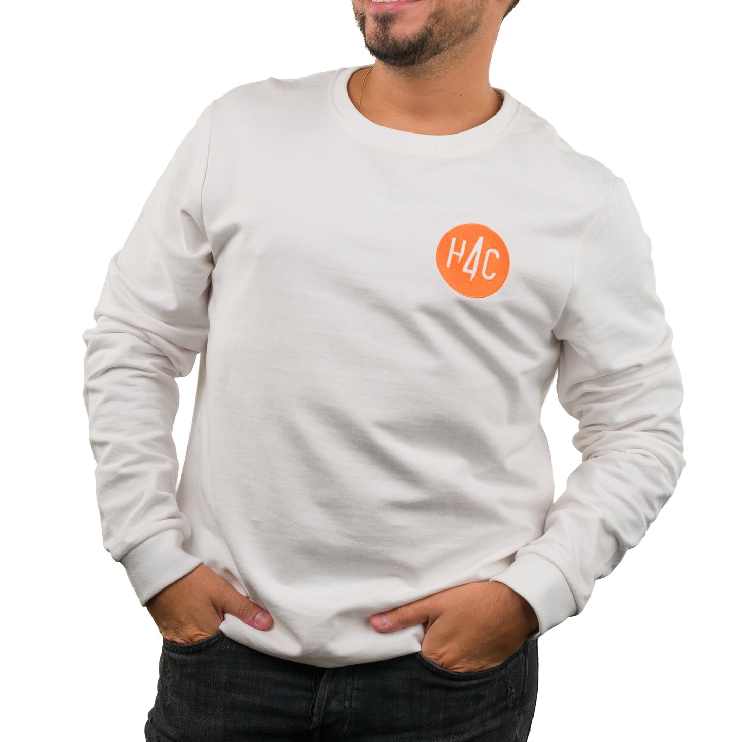 H4C Sweatshirt - WHITE