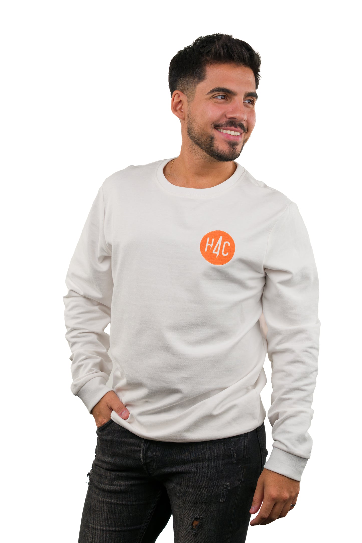 H4C Sweatshirt - WHITE