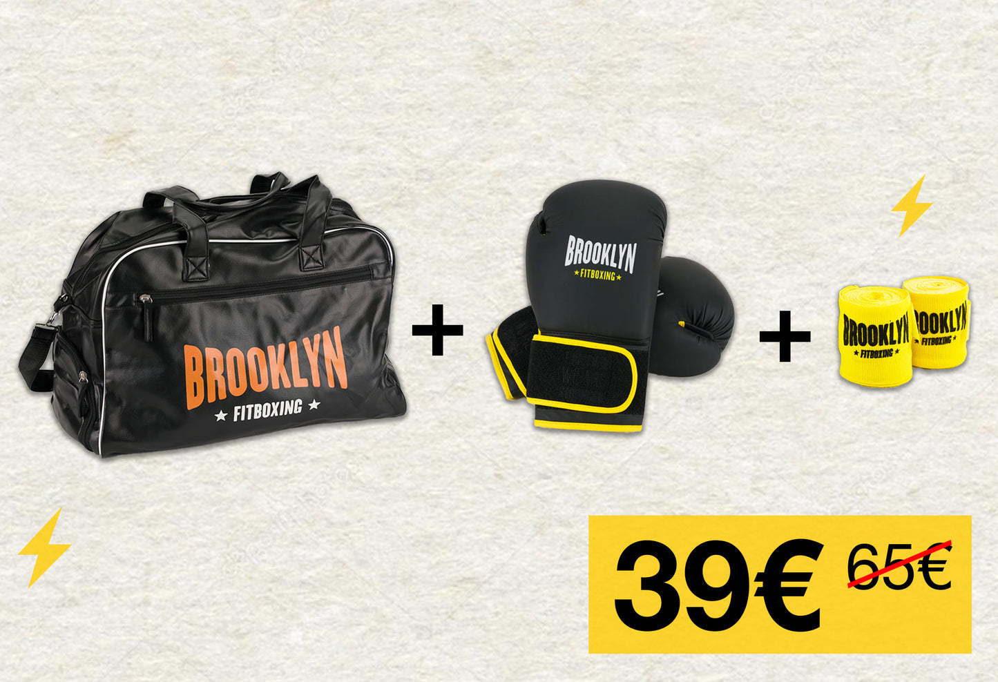 🥊 Pack Epic Gloves + Sport Bag
