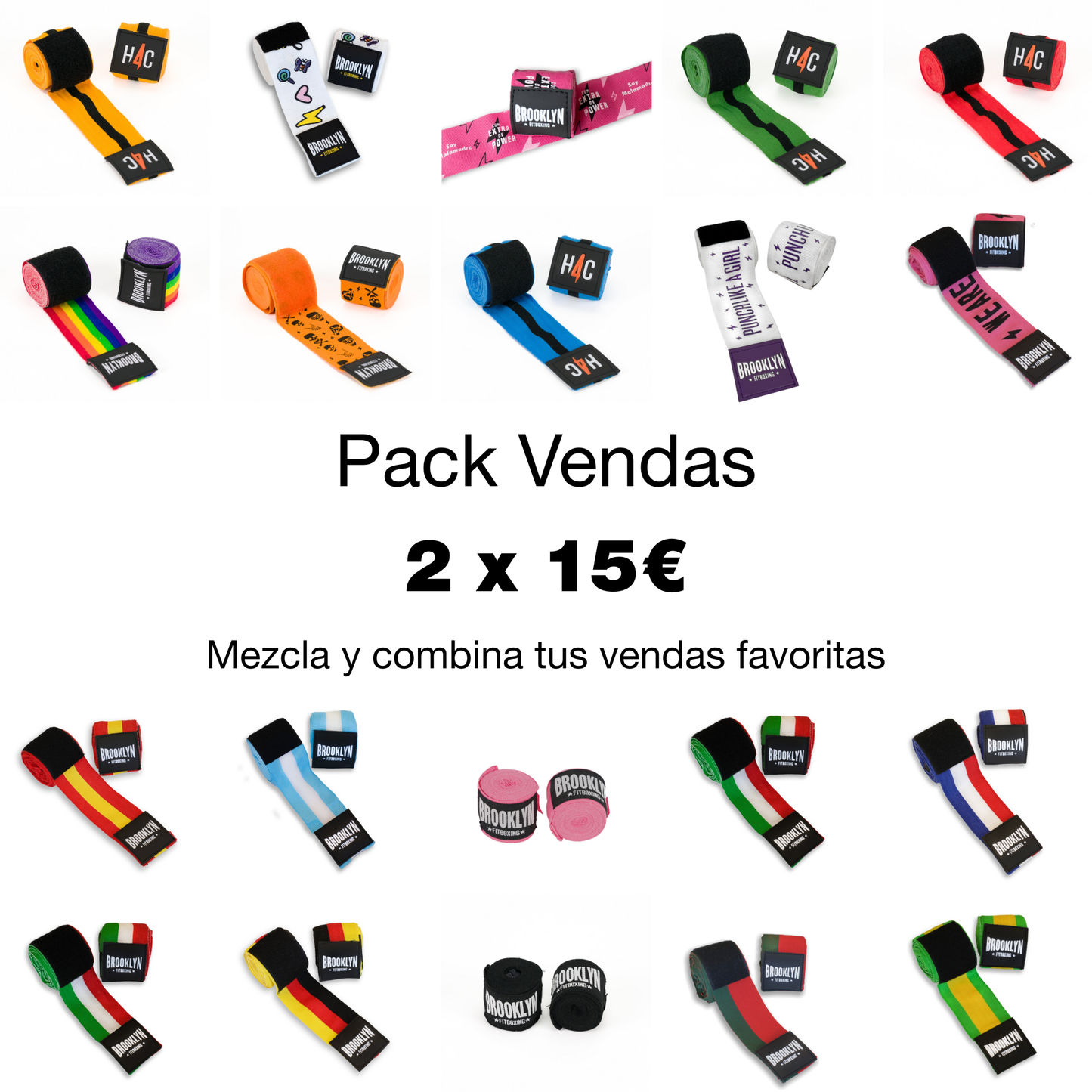 Pack Vendas 2 x 15€