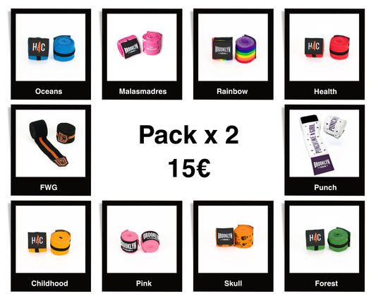 Handwraps Pack 2 x 15€